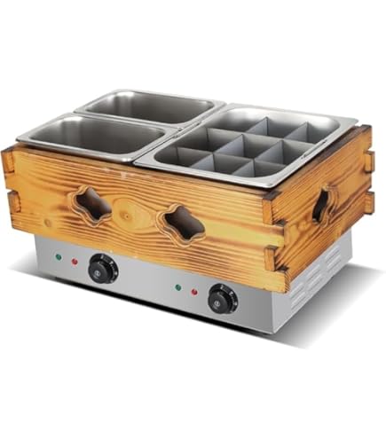 Amazon.co.jp: TKG 湯煎式電気おでん鍋 6ッ切/62-6515-65